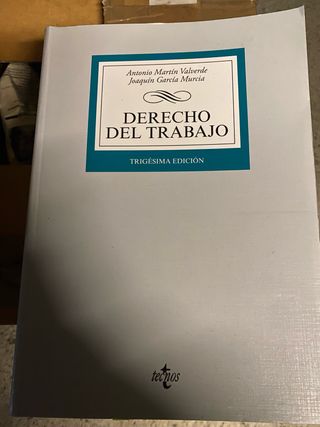 Derecho del trabajo Antonio Martin y Joaquin Garci