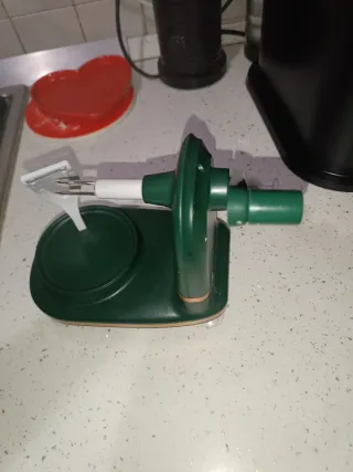 Pelapatate manuale verde