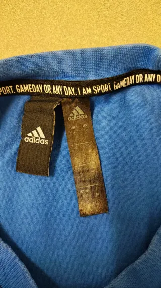 Camiseta Adidas Talla S Azul