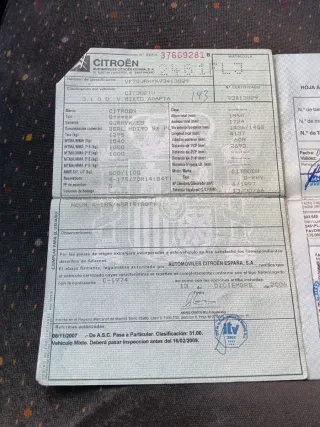 Citroen Berlingo 2007