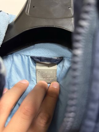Piumino Nike blu