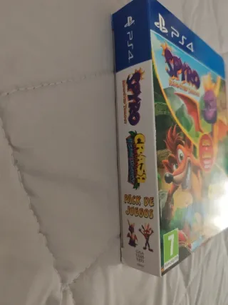 Pack Spyro y Crash Bandicoot PS4