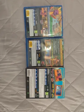 Pack Spyro y Crash Bandicoot PS4