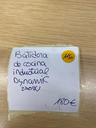 Batidora Industrial Dynamic 270W ref.116