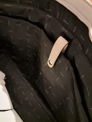 Borsa Carpisa porta PC color panna