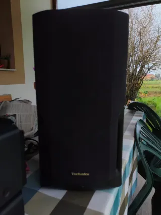 Equipo de música Technics negro