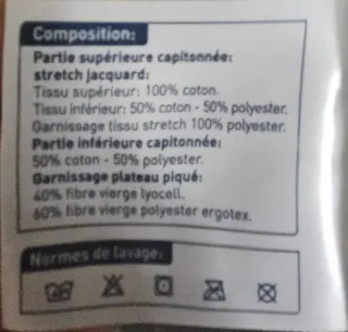 Topper Moshy viscolastico. 160x200 cm.