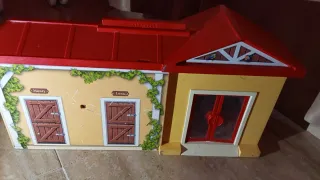Granja de caballos Playmobil con figuras