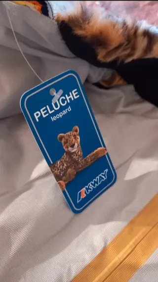 Giacca Bomber K-Way Leopard Teddy Donna Tg M