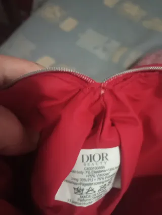 Neceser Dior Rojo