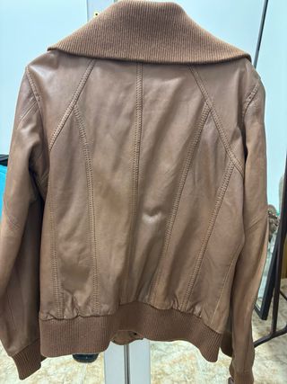 Chaqueta Stradivarius Marrón Talla M