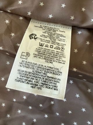 Plumas Tintoretto gris Talla M. 40.