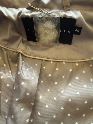 Plumas Tintoretto gris Talla M. 40.