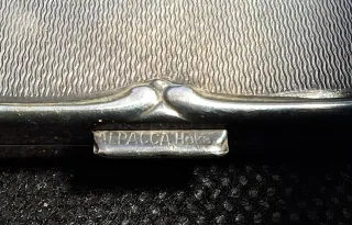 Antigua polvera art nouveau