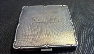 Antigua polvera art nouveau