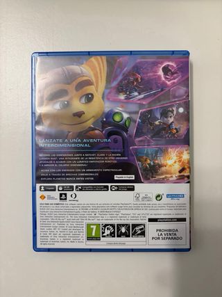 PS5 con lector + Ratchet & Clank | Impecable | 419