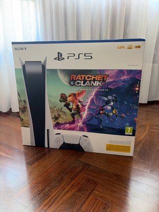 PS5 con lector + Ratchet & Clank | Impecable | 419