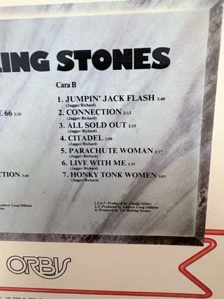 Vinilo Historia de la Música Rock The Rolling Ston