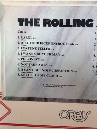 Vinilo Historia de la Música Rock The Rolling Ston
