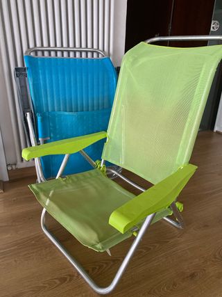 Silla de playa plegable