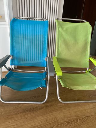 Silla de playa plegable