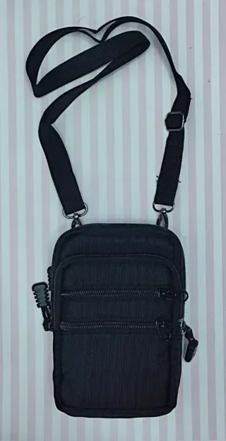 NOVEDAD! BOLSO O RIÑONERA TÁCTICO NEGRA
