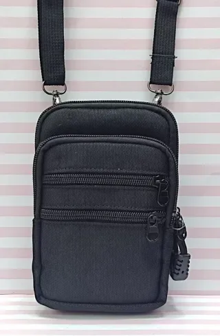 NOVEDAD! BOLSO O RIÑONERA TÁCTICO NEGRA