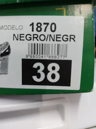 Zapatos de salón Pitillos Talla 38 Negros