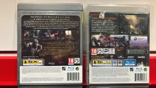 Juegos PS3 God of War y Killzone 3