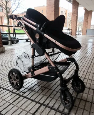 Silla de paseo negra