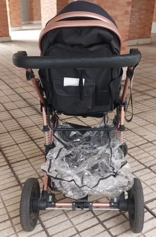 Silla de paseo negra