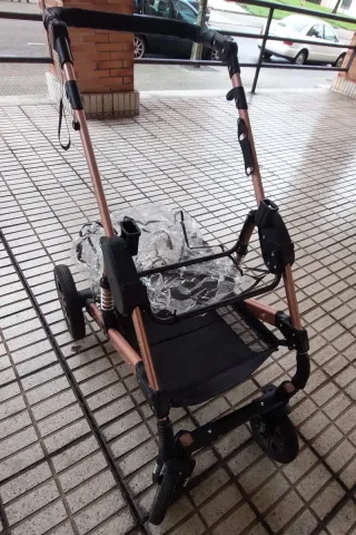 Silla de paseo negra