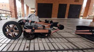 Silla de paseo negra