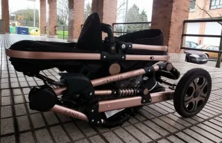 Silla de paseo negra