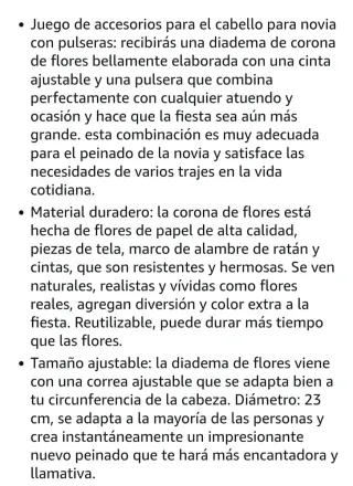 Diadema y pulsera flores de tela