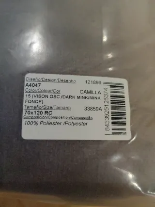 Falda Mesa Camilla RC "Pielsa" 70x120