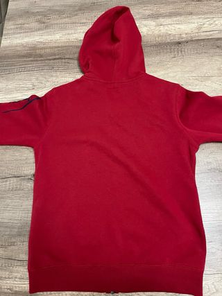 Chaqueta con cremallera Tommy Hilfiger roja