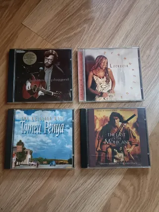 CD diferentes géneros musicales.Venta por unidades
