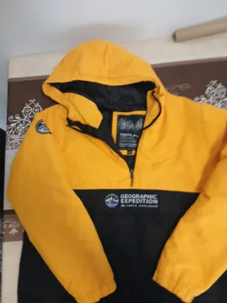 Anorak Nieve Tenth Explorer Negro Amarillo