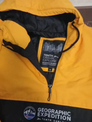 Anorak Nieve Tenth Explorer Negro Amarillo