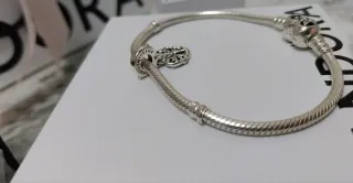 Pulsera Pandora Corazón con charm Árbol de la Vida