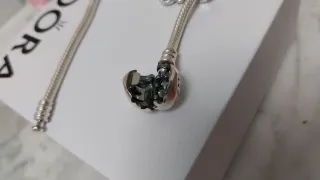 Pulsera Pandora Corazón con charm Árbol de la Vida