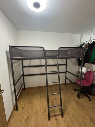 Cama litera 1.90x0.90 con escalera