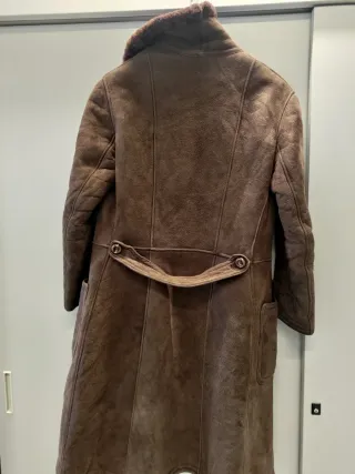 Montone shearling marrone