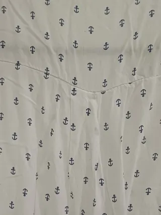 Blusa sin mangas anclas mujer