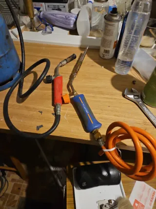 Sopletes y mangueras de gas