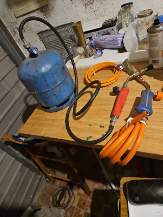 Sopletes y mangueras de gas