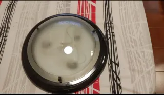 Lámpara de techo moderna cristal y metal