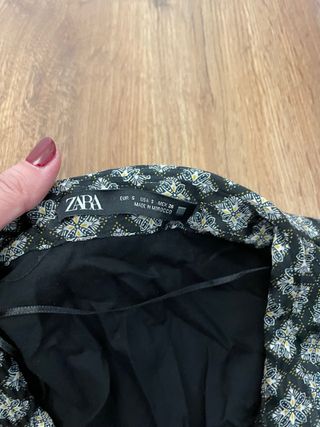 Vestido estampado geométrico