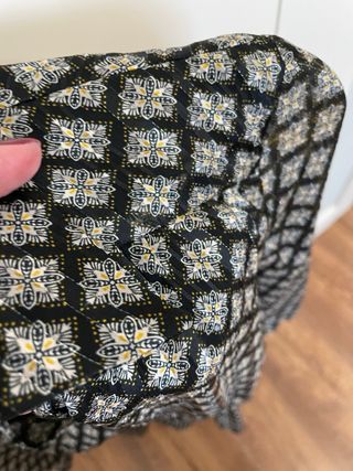 Vestido estampado geométrico